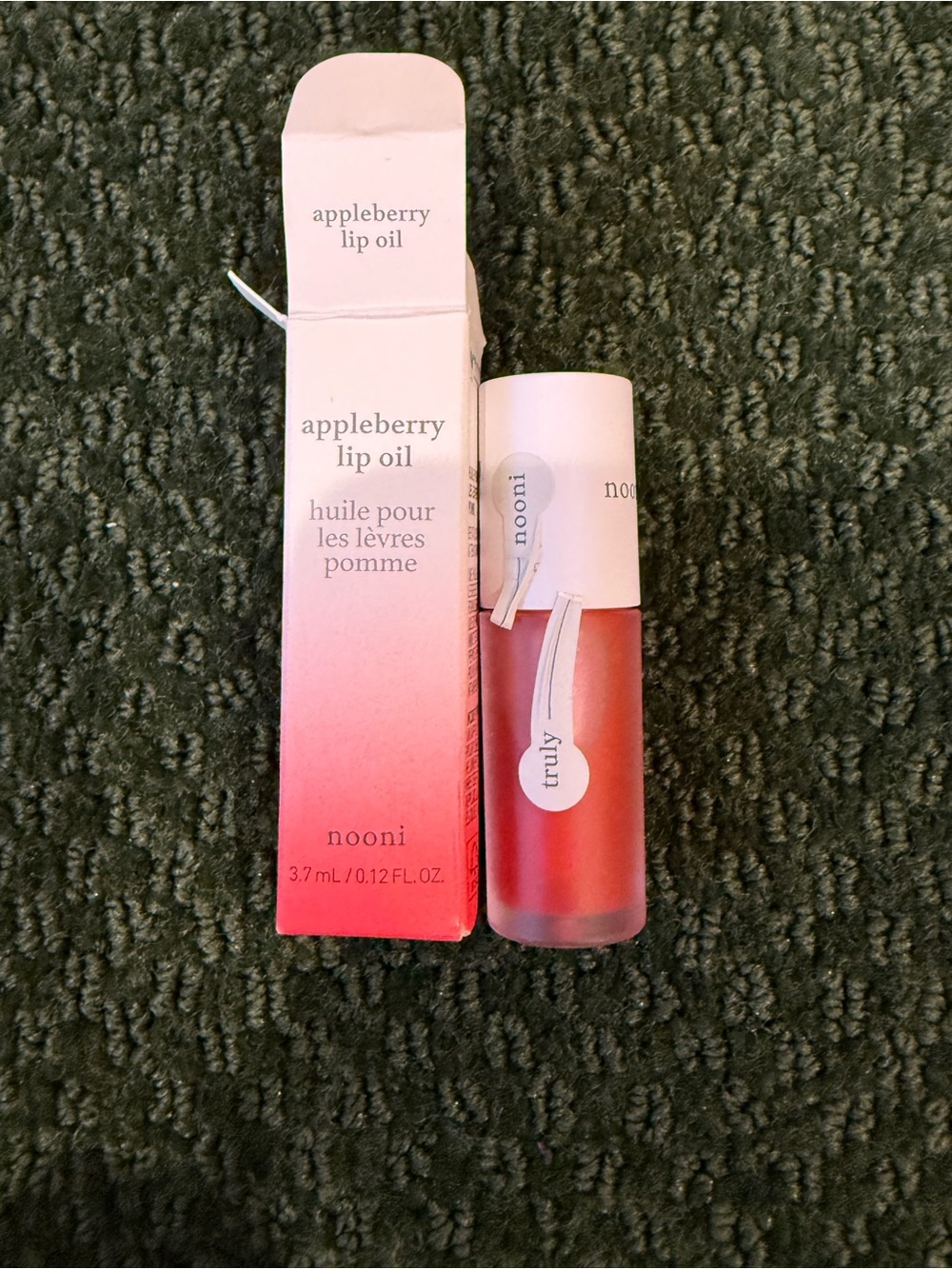 Nooni Appleberry Lip Oil in Truly Pink
